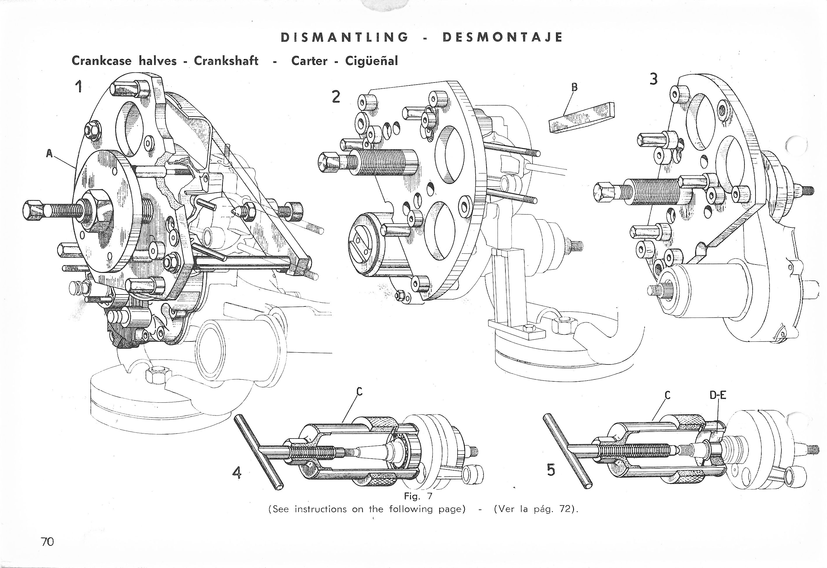 Vespa Service Station Manual 70