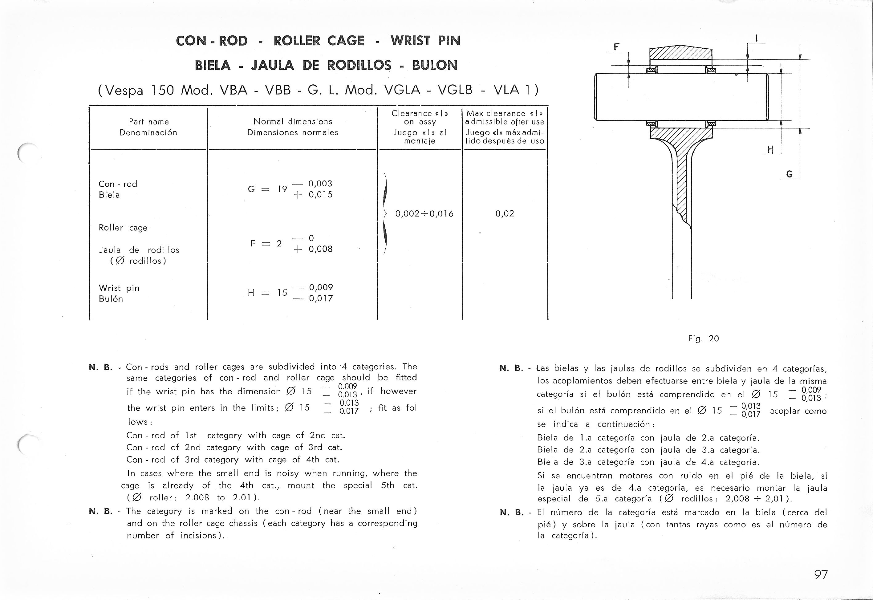 Vespa Service Station Manual 97