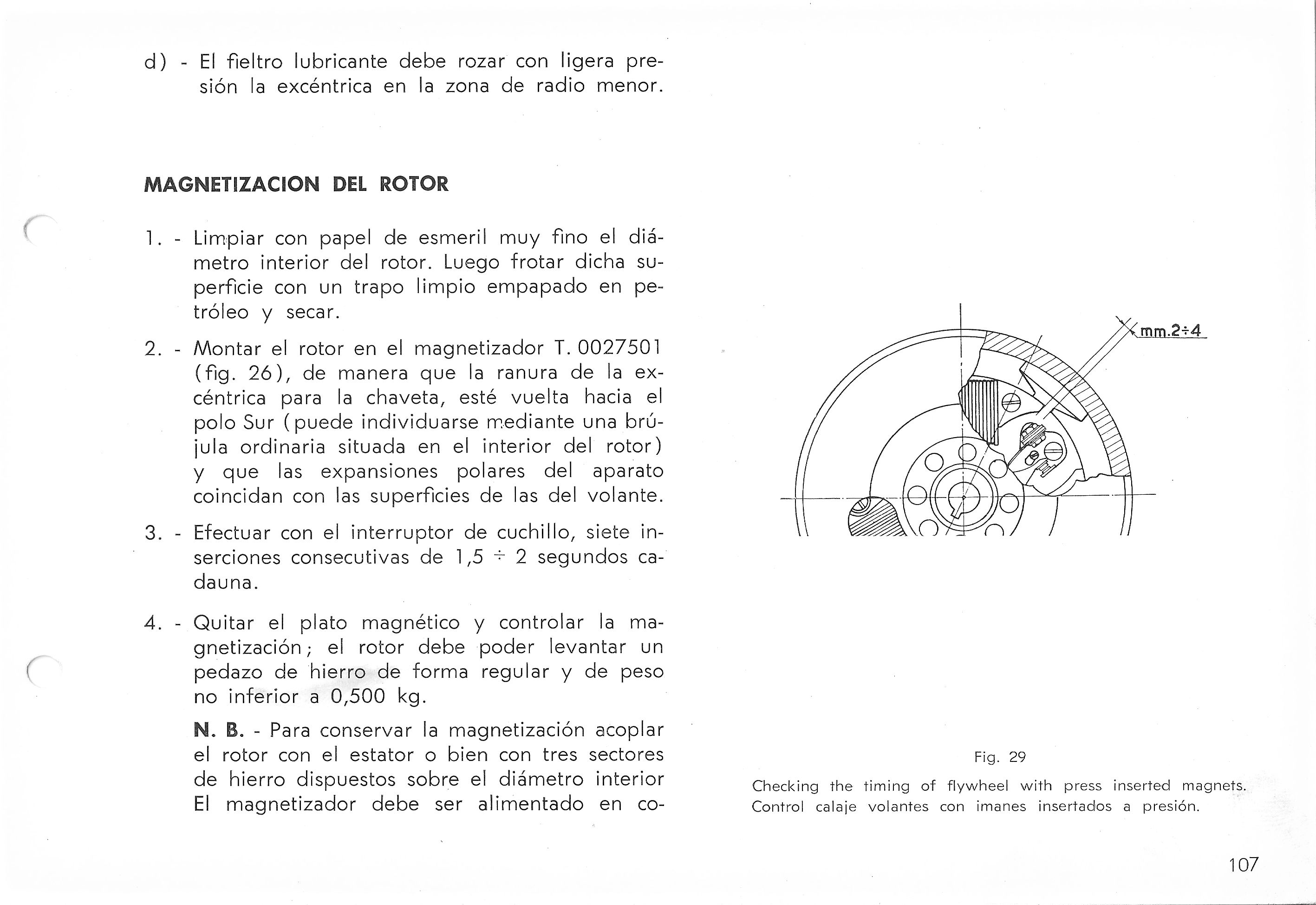 Vespa Service Station Manual 107