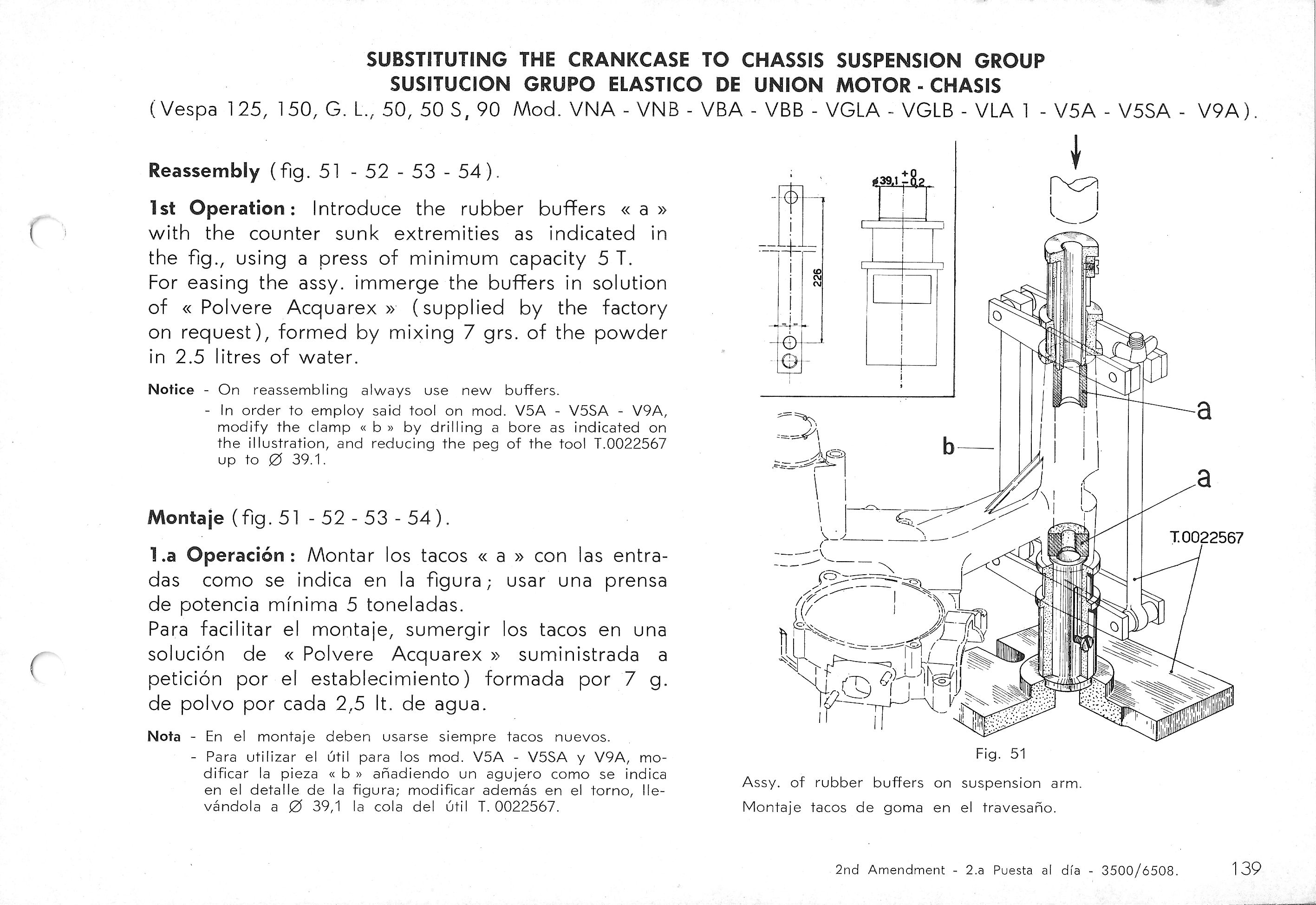 Vespa Service Station Manual 139