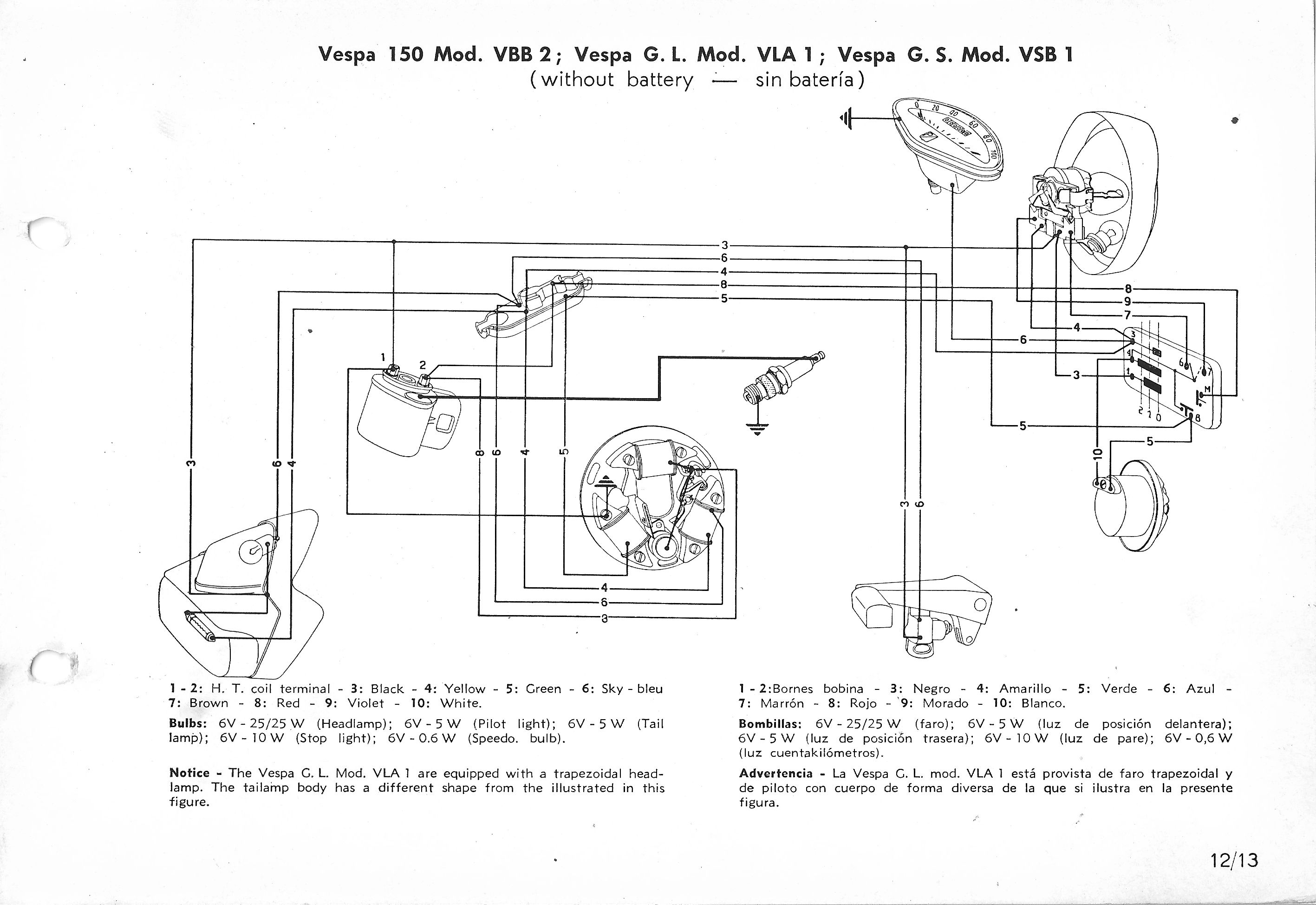Vespa Service Station Manual 12-13