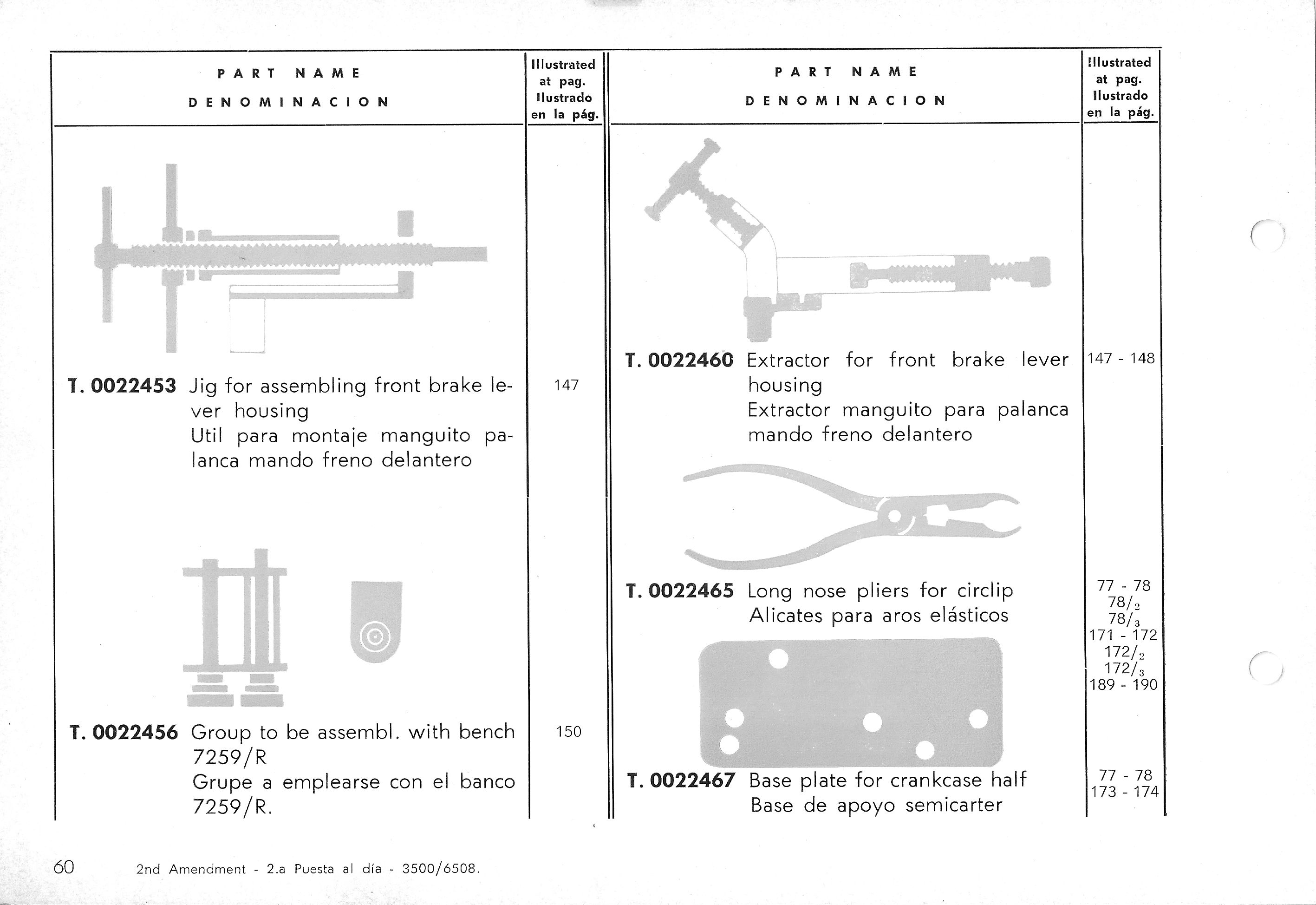Vespa Service Station Manual 60